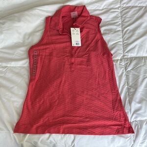 Golf Women's Sleeveless Red Top Calia